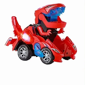 Dinosaur Transformation Car with Lights & Sounds