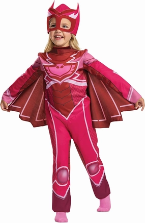 Disguise Owlette Costume for Kids, Official PJ Masks Megasuit Costume Jumpsuit and Mask