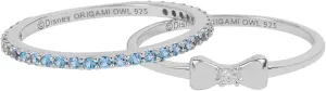 Disney Silver Kind CZ Stacking Rings (Set of 2)