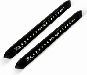 Dream lighting RV Exterior LED Porch Awning Lights 12v Slim Line Light Fixtures for Trailer Boat - 250lm Cool White Lighting 9.8in Pack of 2