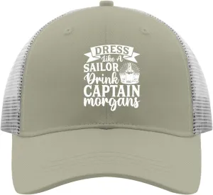 Dress Like A Sailor Drink Captain Morgans Baseball Cap Mountain Hat Fishing Hat Gifts for Grandma Sun Hats