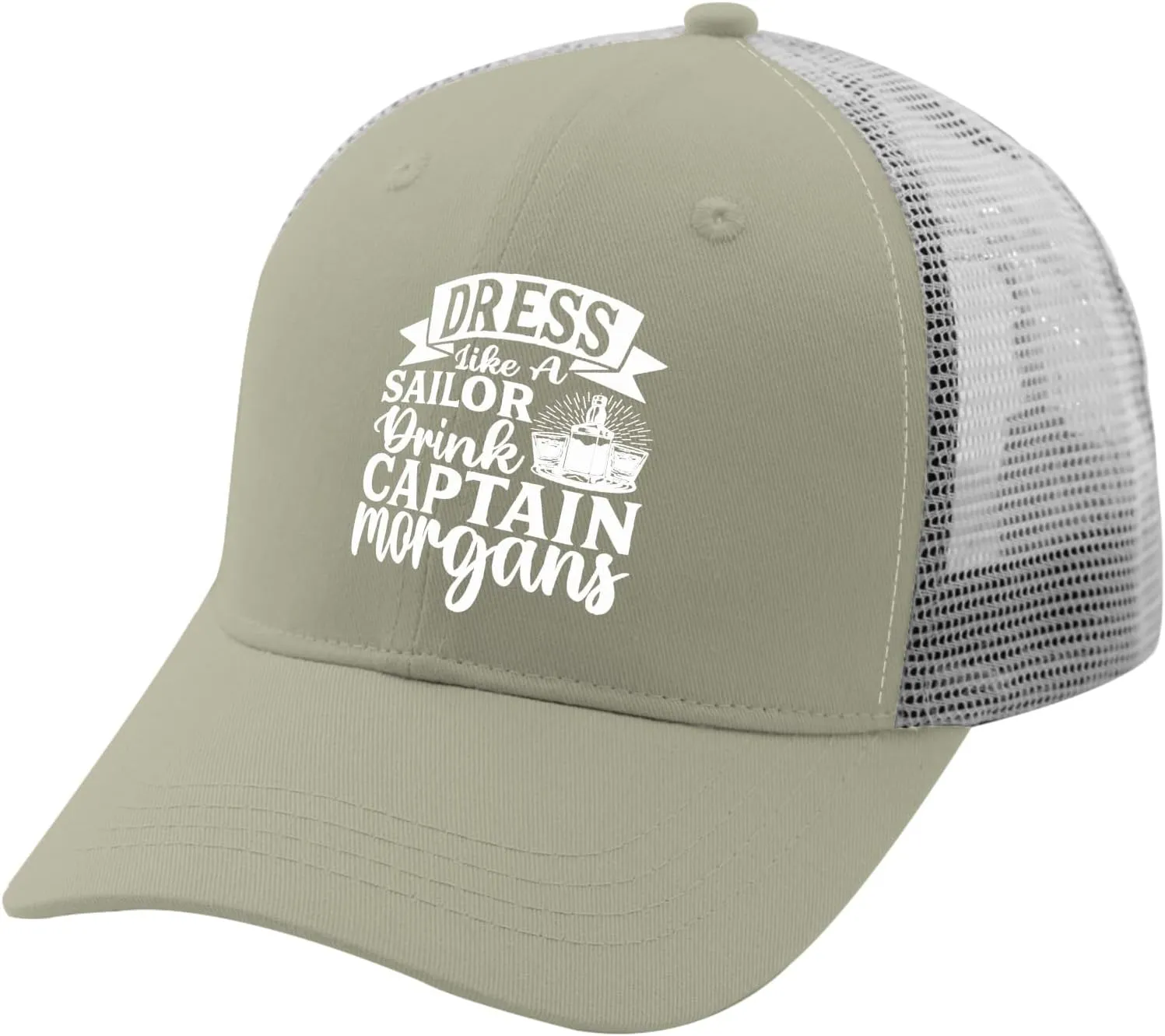Dress Like A Sailor Drink Captain Morgans Baseball Cap Mountain Hat Fishing Hat Gifts for Grandma Sun Hats