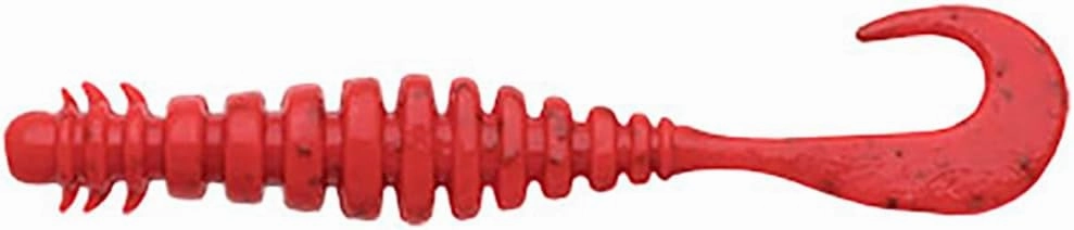 Eco Gear (Ecogear) Worm Aged Aqua Ring Max 3.8" J08 Red Shrimp.