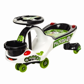 Eco Panda Magic Car | Ride-on car | Swing car | kids toy car | Comfortable Seat | Elegant Design | Twister Ride on | Pedal-free car | For kids 3  years