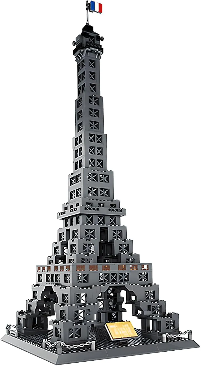 Eiffel Tower Building Blocks Set, 976 Pieces, Mini Bricks Building Blocks Set Gift for Adults & Kids,Advanced Home furnishings