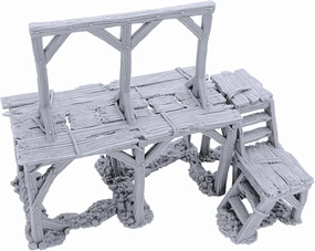 EnderToys Gallow Square by Printable Scenery, 3D Printed Tabletop RPG Scenery and Wargame Terrain 28mm Miniatures