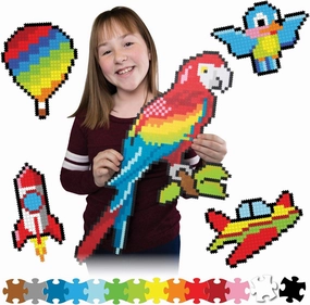 Fat Brain Toys F2002 Jixelz Up in The Air, Multicoloured, ‎25 x 17 x 5 cm 150 Grams
