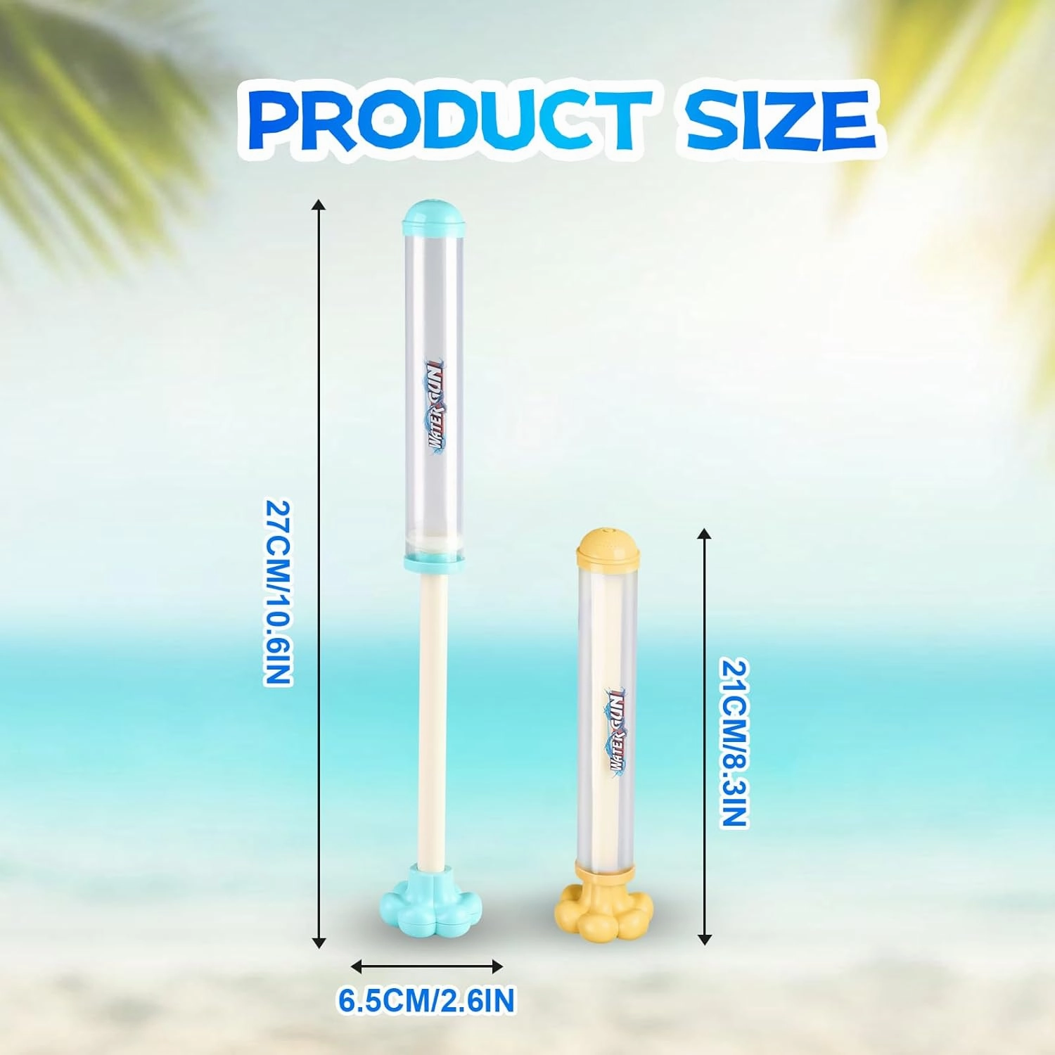 Firework Water Gun, 2PCS Fireworks Water Gun, Couples Romantic Firework Style Water Guns, High Pressure Pull-Out Sprinkler Spray Toys for Pool Party, Bathing