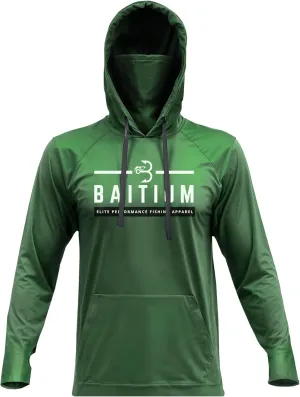 Fishing Shirts for Men,UPF50 Hooded Long Sleeve with Gaiter, Sun Protection Dry Fit Apparel, Face Mask, Fishing Clothes