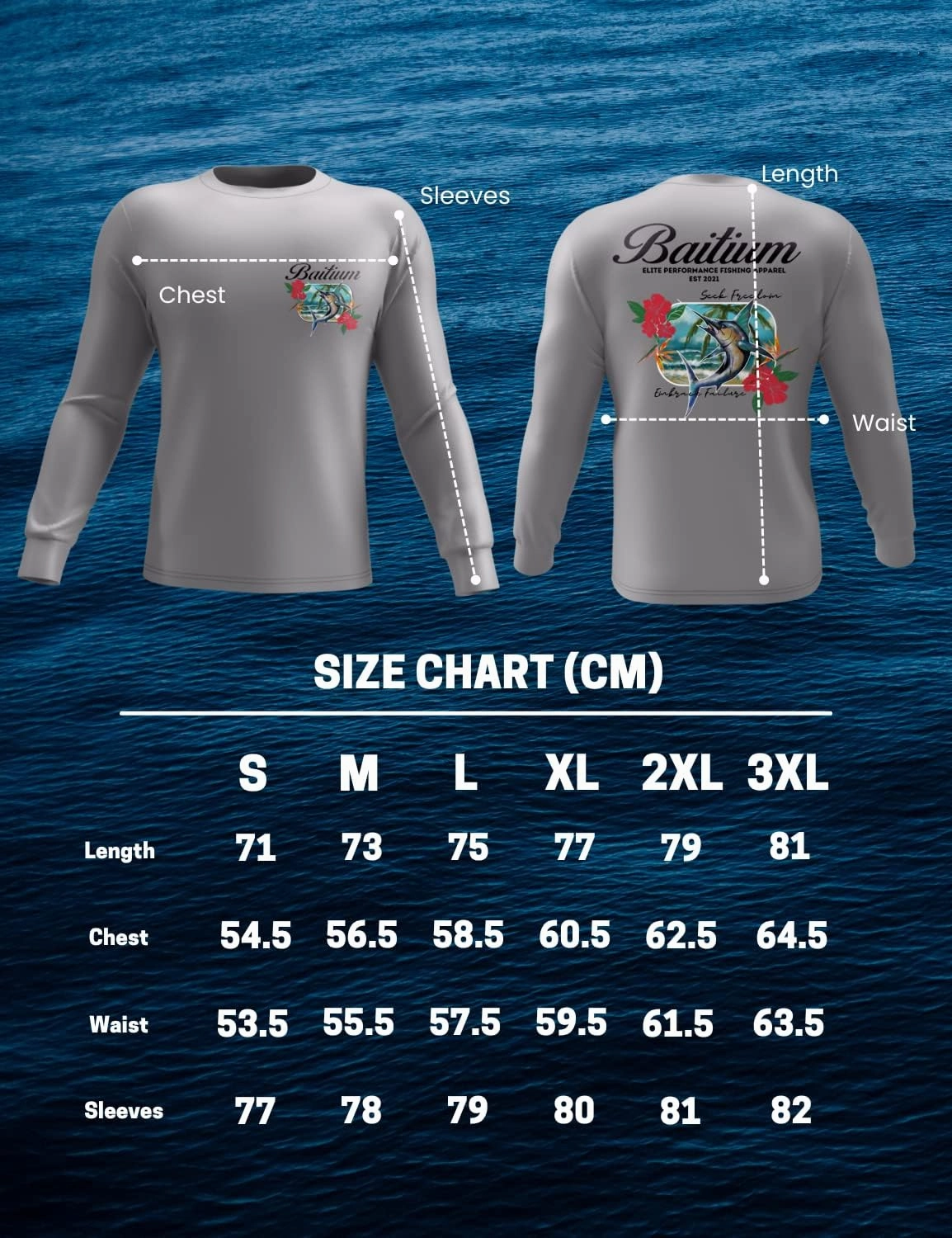 Fishing Shirts for Men, Mens Fishing Shirts Long Sleeve, UPF 50 Quick Dry, Rash Gaurd, Fishing Clothes for Men, Fishing Gear