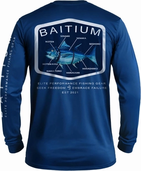 Fishing Shirts for Men, Mens Fishing Shirts Long Sleeve, UPF 50 Quick Dry, Rash Gaurd, Fishing Clothes for Men, Fishing Gear