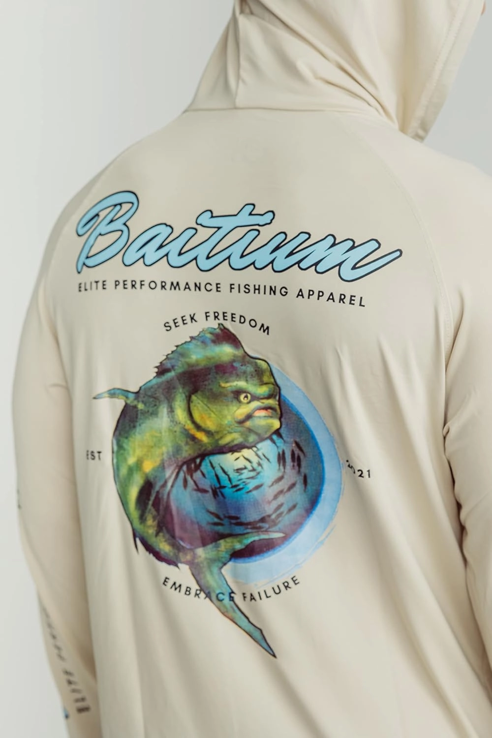 Fishing Shirts for Men,UPF50 Hooded Long Sleeve with Gaiter, Sun Protection Dry Fit Apparel, Face Mask, Fishing Clothes