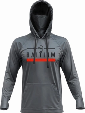 Fishing Shirts for Men,UPF50 Hooded Long Sleeve with Gaiter, Sun Protection Dry Fit Apparel, Face Mask, Fishing Clothes