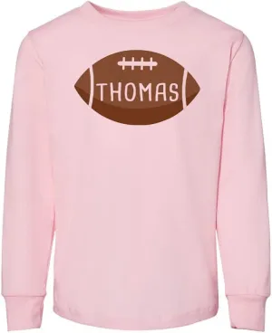Football Thomas Toddler Kids Long Sleeve T-Shirt