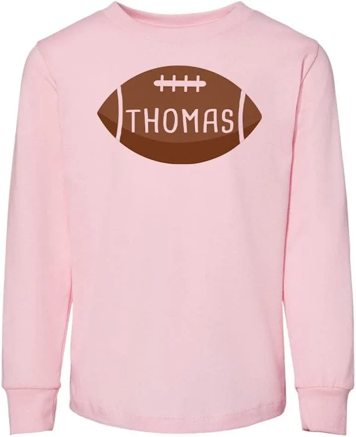 Football Thomas Toddler Kids Long Sleeve T-Shirt