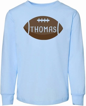 Football Thomas Toddler Kids Long Sleeve T-Shirt
