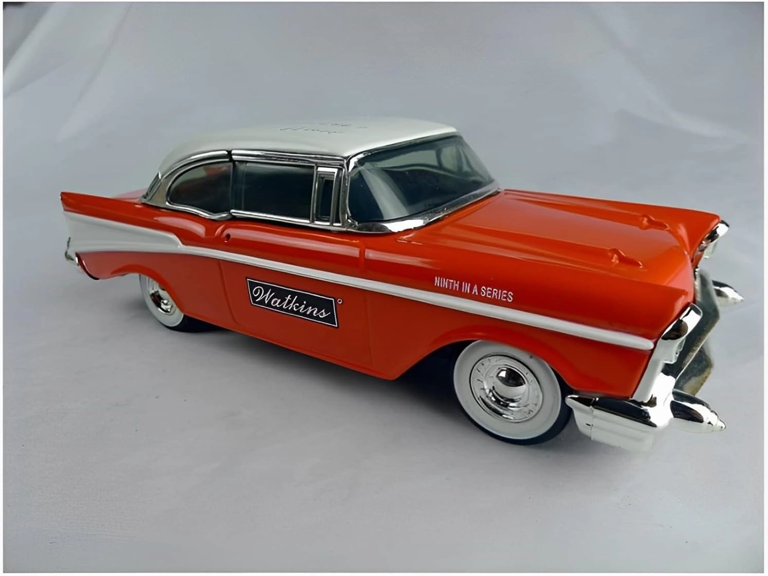 for Chevrolet 1957 1:25 Alloy Vintage Sports Car Model Collectibles Gifts Boys Toy Non-Remote App Controlled Toys