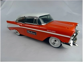 for Chevrolet 1957 1:25 Alloy Vintage Sports Car Model Collectibles Gifts Boys Toy Non-Remote App Controlled Toys