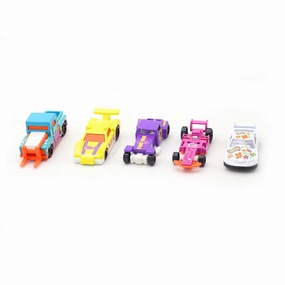 Fun & Durable Vehicle Collection for Kids Pack of 4 - Multi Color