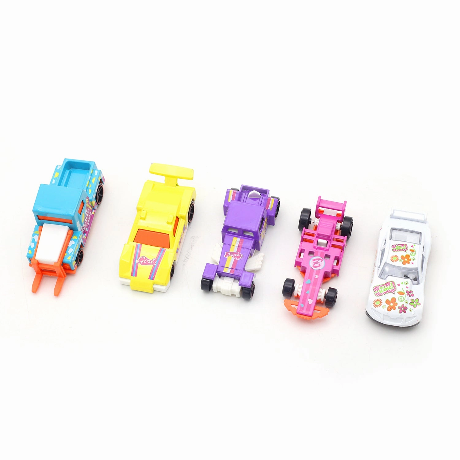 Fun & Durable Vehicle Collection for Kids Pack of 4 - Multi Color