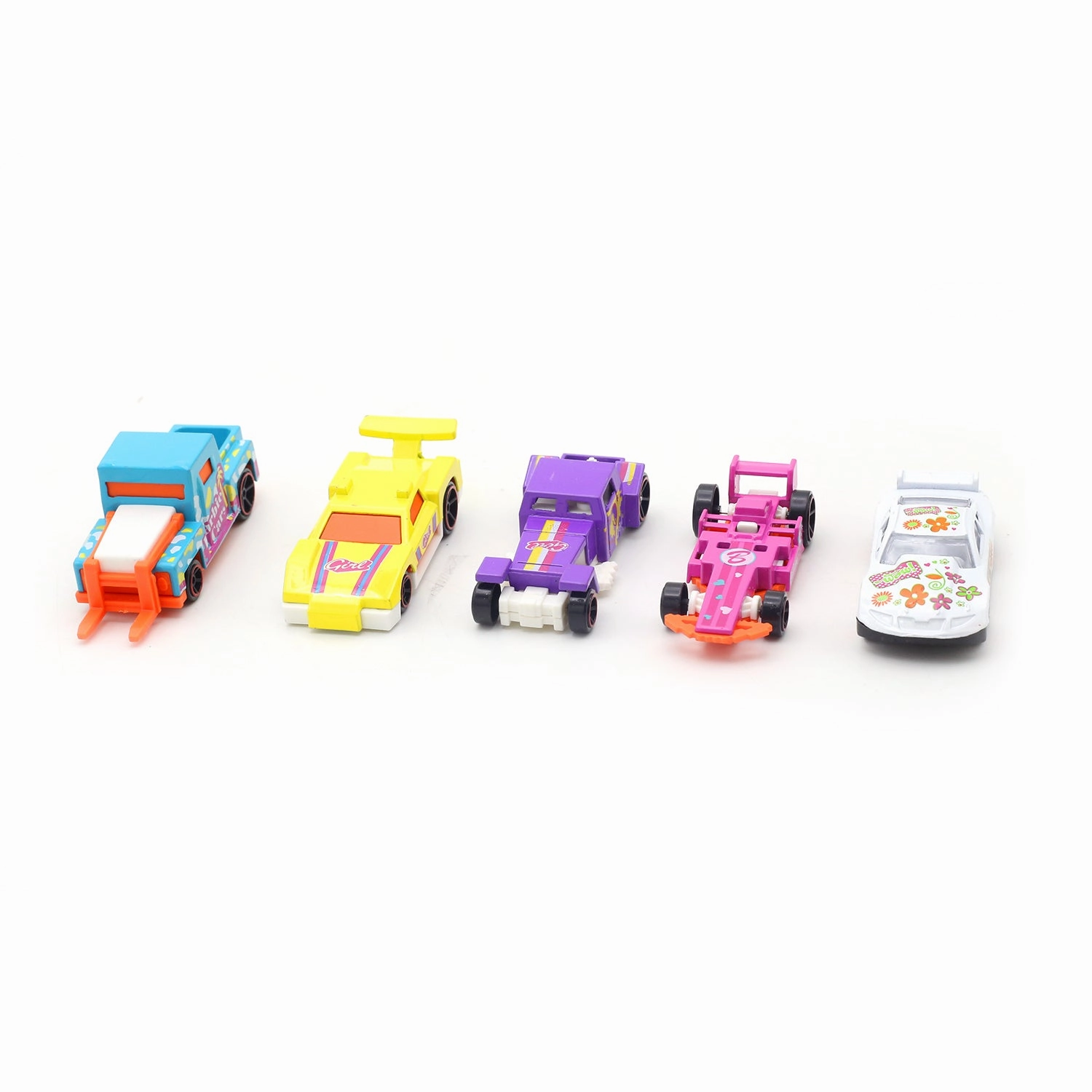 Fun & Durable Vehicle Collection for Kids Pack of 4 - Multi Color