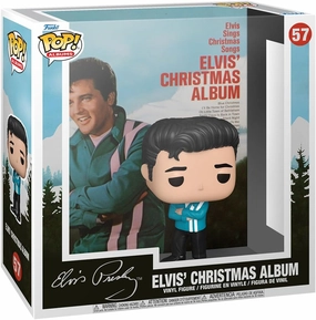 Funko POP! Albums: Elvis Presley - Elvis Presley Xmas Album - Music - Collectable Vinyl Figure - Gift Idea - Official Merchandise - for Kids & Adults - Music Fans - Model Figure for Collectors