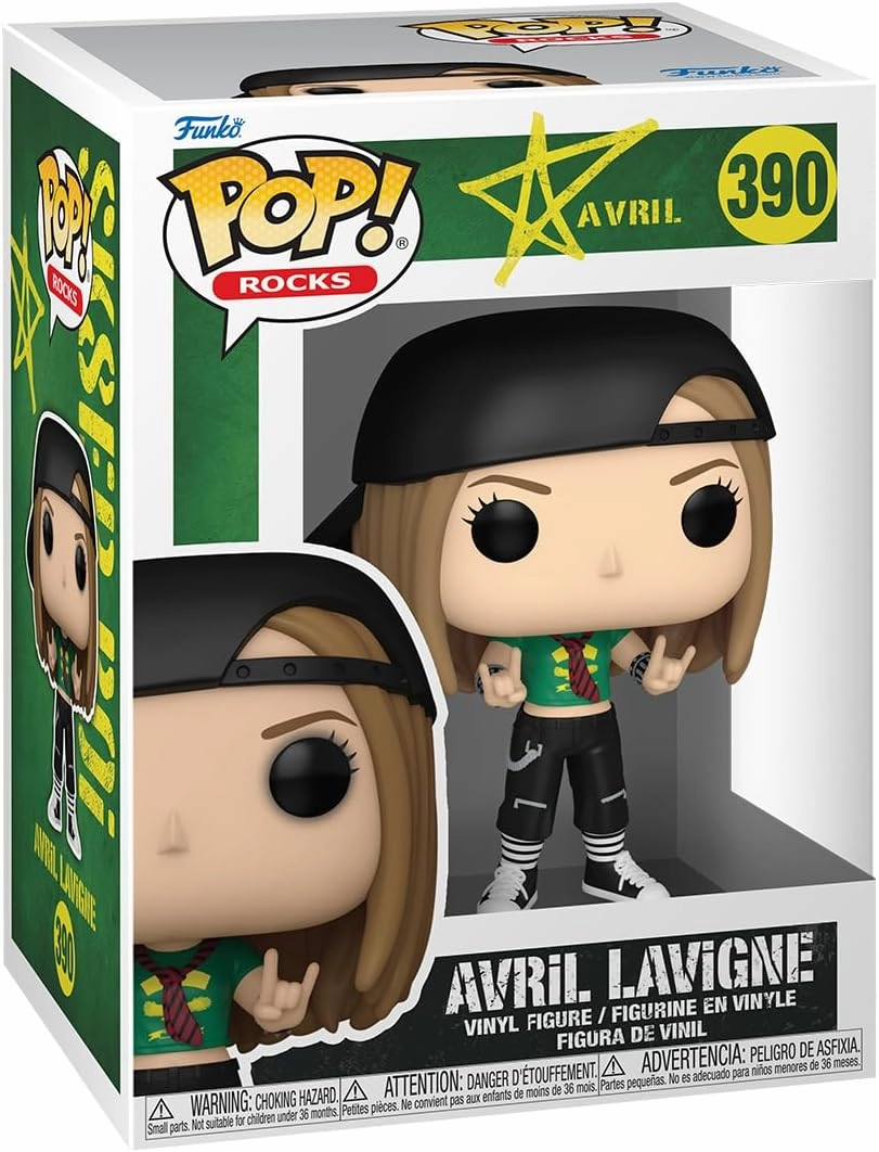 Funko POP! Rocks: Avril Lavigne - Sk8ter Boi - Collectable Vinyl Figure - Gift Idea - Official Merchandise - for Kids & Adults - Music Fans - Model Figure for Collectors and Display