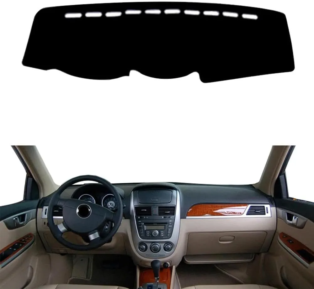Gerrit Fit for Buick Excelle 2008-2017 LHD, Car Dashboard Cover, Sun Protection Durable Dash Cover mat, Interior Dash Covers