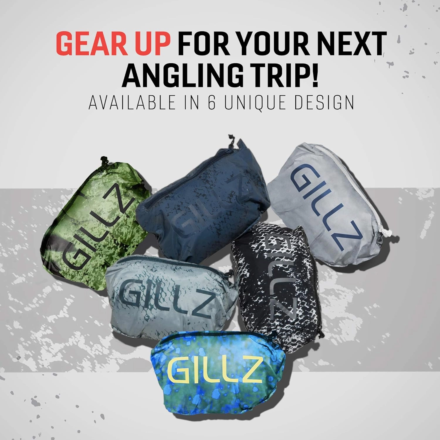 Gillz Waterman Lightweight Packable Waterproof Jackets for Men with Sealed Seams and Packable Design
