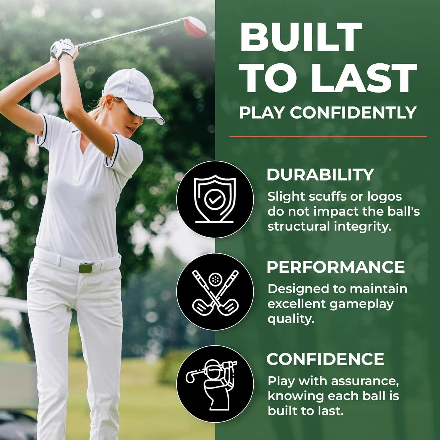 Golf Ball Monkey Cheap Recycled for Titleist ProV1 Golf Balls - Used for Titleist Balls Pro V1 for Men & Women (Packaging May Vary)