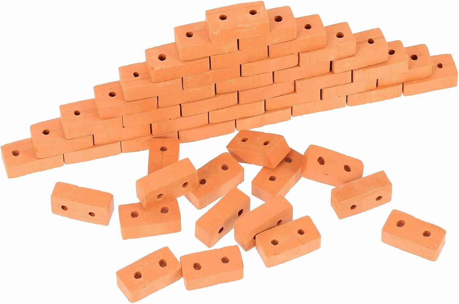 HANABASS 50pcs Boys and Girls DIY Bricks Simulated Models Safe for Play Table Decorations Compact Enhance Creativity