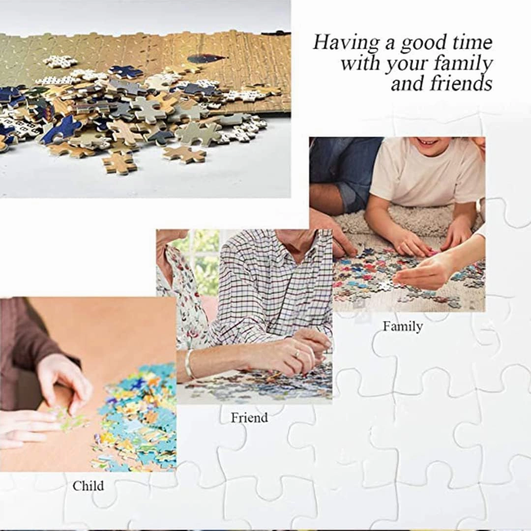 Happy Birthday Cake 500 Pieces of Wooden Puzzle, Adult Casual Game Toys, Family Friends Family Game Gifts