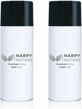 Harpy Motors 12oz Aerosol Auto Body Spray Paint Kit Compatible with 2014-2018 Subaru Legacy K1X Crystal White Pearl -Color Match Guaranteed