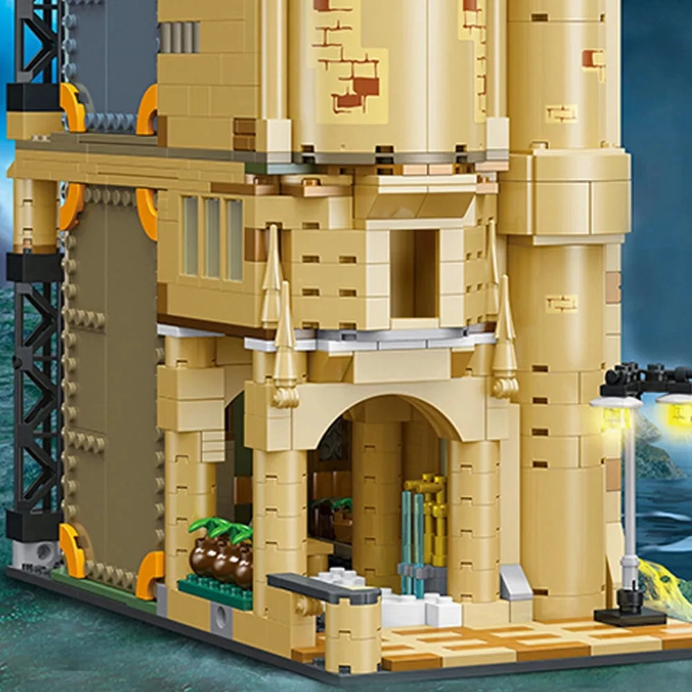 Harry Potter MOC Hogwarts Magic Castle Bricks Toy