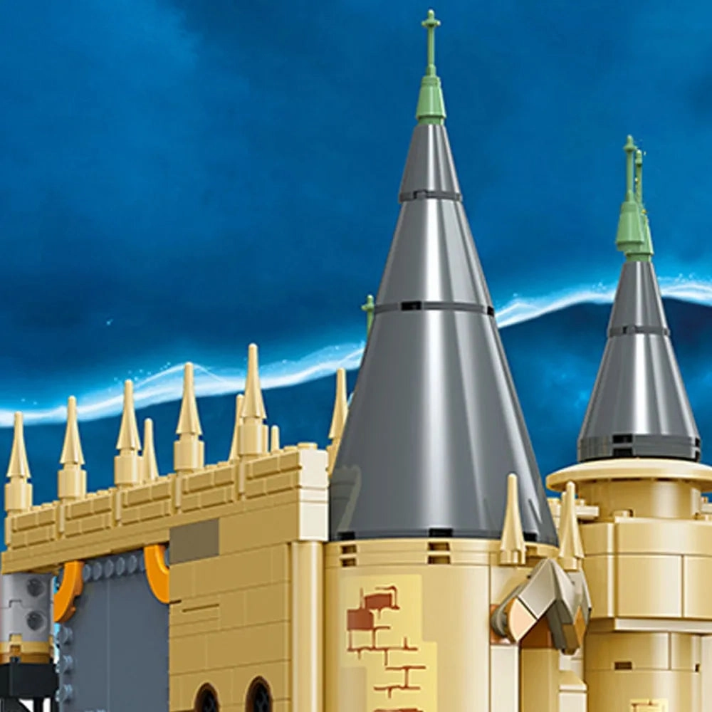 Harry Potter MOC Hogwarts Magic Castle Bricks Toy