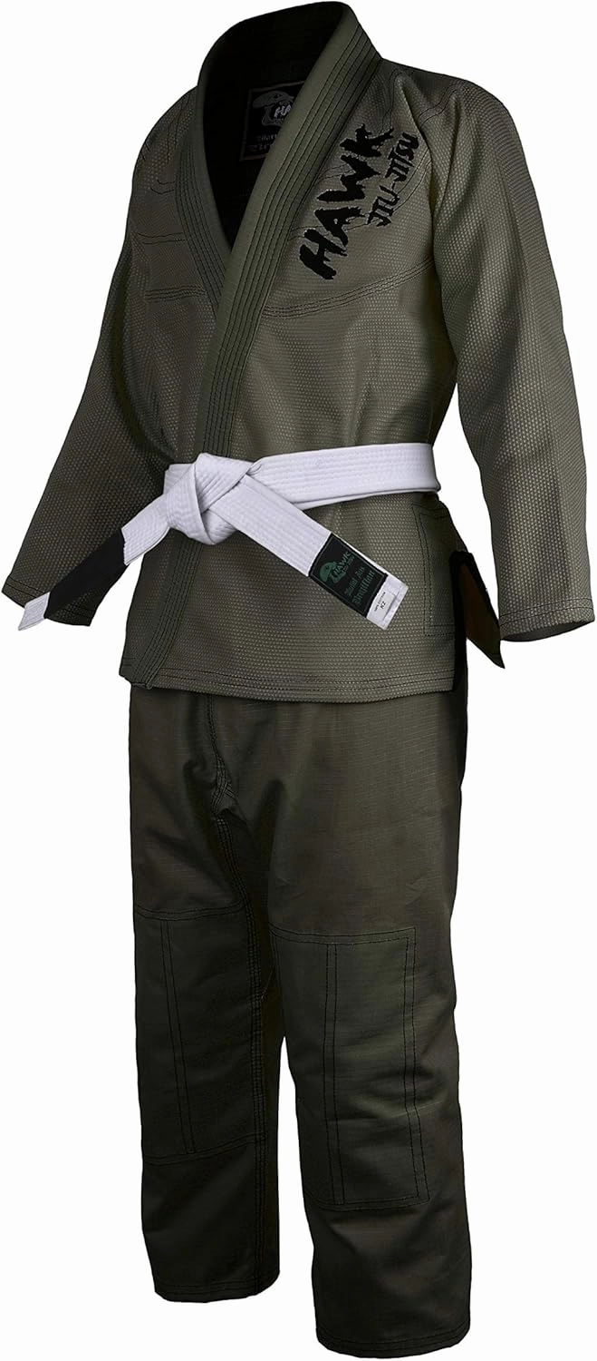 Hawk Sports Brazilian Jiu Jitsu Gi for Kids, Ultra-Light Extra Tough Premium Fabric Kids BJJ Gi