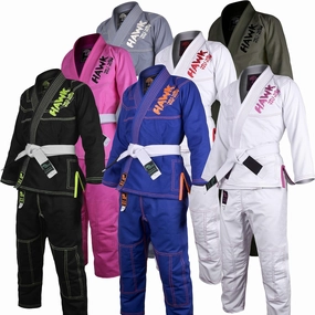 Hawk Sports Brazilian Jiu Jitsu Gi for Kids, Ultra-Light Extra Tough Premium Fabric Kids BJJ Gi