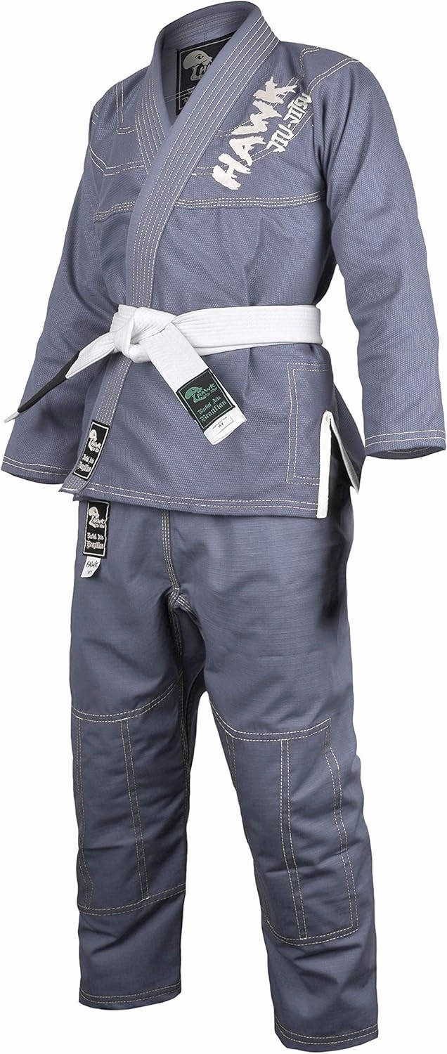 Hawk Sports Brazilian Jiu Jitsu Gi for Kids, Ultra-Light Extra Tough Premium Fabric Kids BJJ Gi
