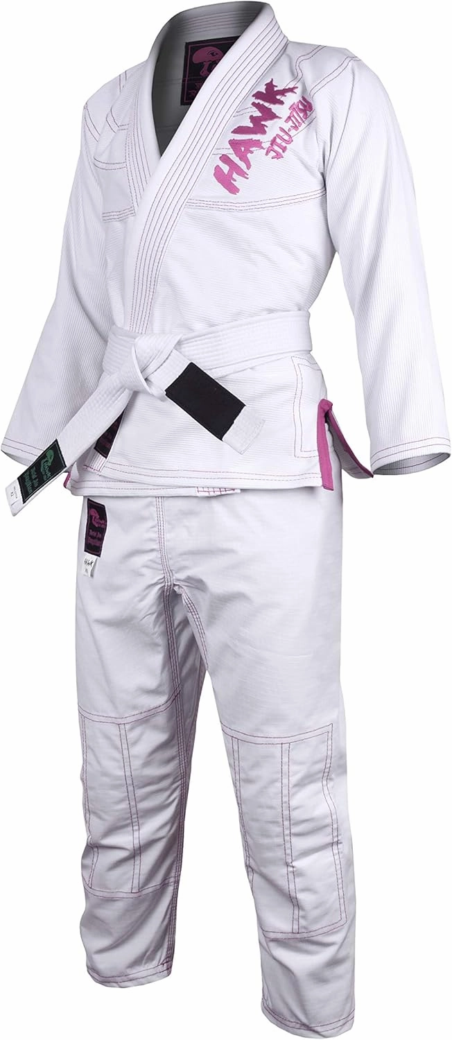 Hawk Sports Brazilian Jiu Jitsu Gi for Kids, Ultra-Light Extra Tough Premium Fabric Kids BJJ Gi