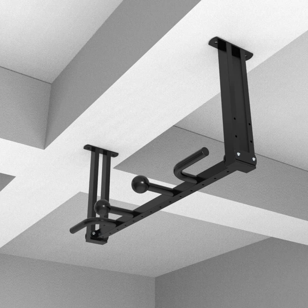 Heavy Duty Wall Mounted Pull Up Bar - Ceiling Beam Adjustable Gym Horizontal Bar - Maximum Load 300kg - Perfect for Home Workouts