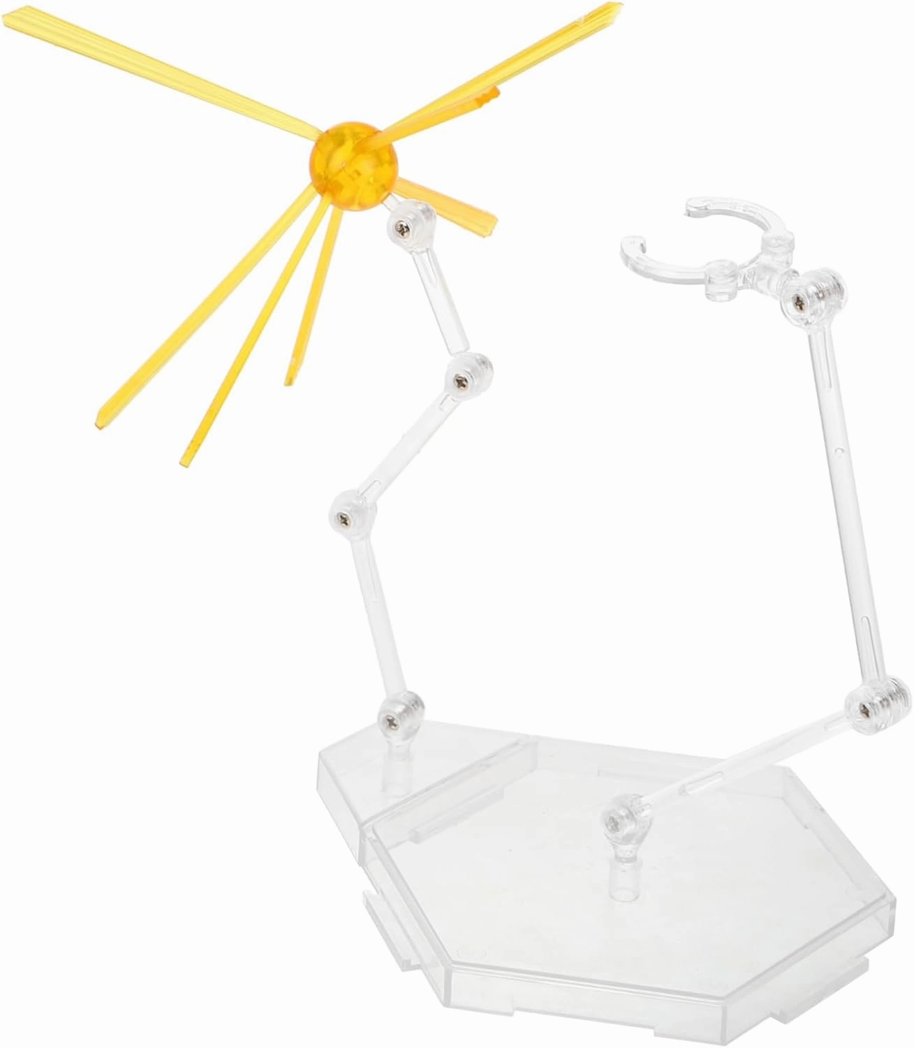 Hemoton 1set Action Figure Display Stand for Model Figures Adjustable Holder for Dolls and Collectibles Precision Engineered for Organized Showcase