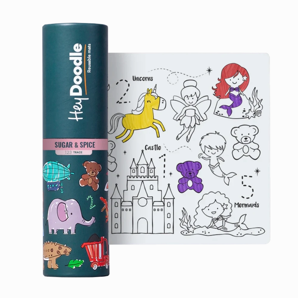 HEY DOODLE MINI MAT SUGAR AND SPICE