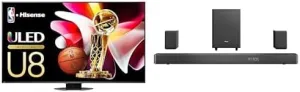 Hisense Exclusive Bundle 75U8N Smart TV & AX5125H Soundbar