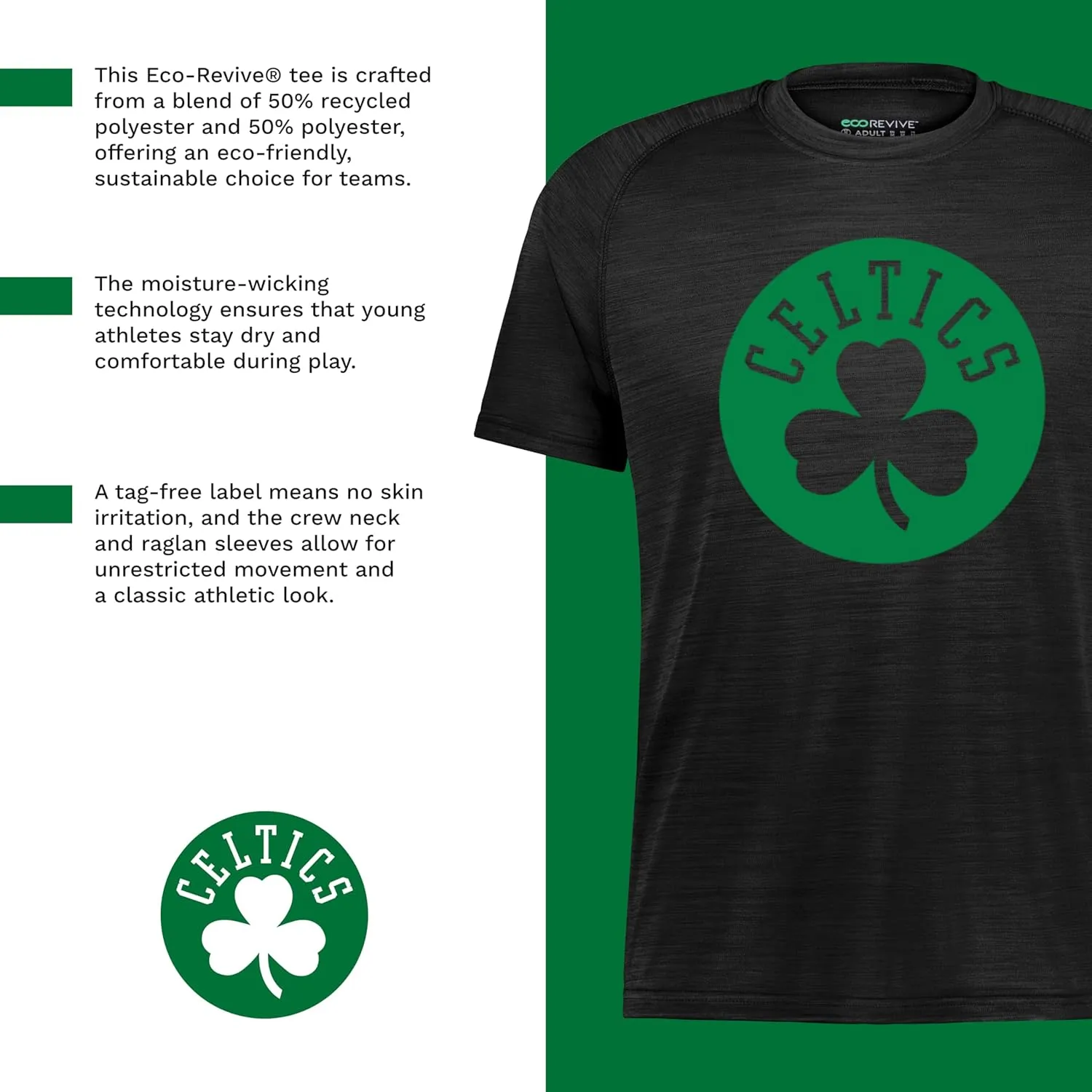 Holloway Boys NBA Pro Tee-Youth Basketball T-Shirt, Team Fan Gear, Comfortable and Durable, Perfect for Game Days