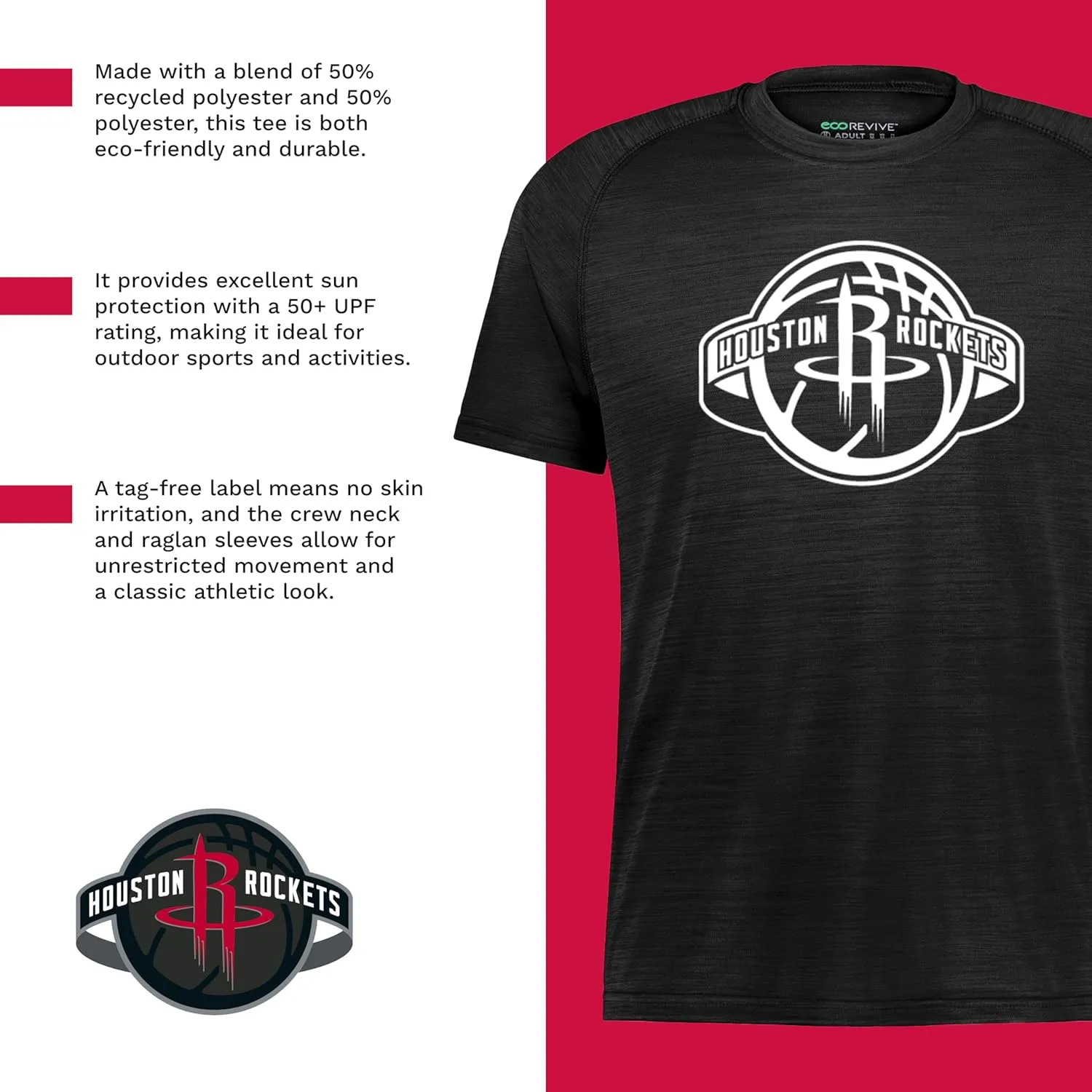 Holloway Boys NBA Pro Tee-Youth Basketball T-Shirt, Team Fan Gear, Comfortable and Durable, Perfect for Game Days