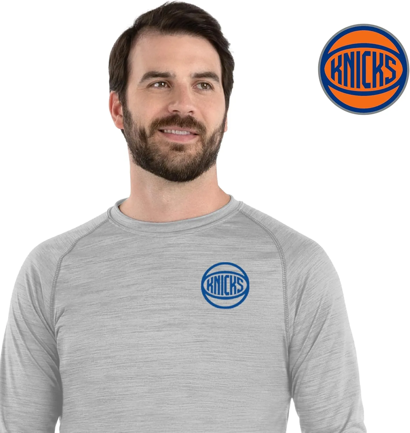 Holloway NBA All-Pro Long Sleeve Tee - Moisture-Wicking Athletic Shirt, Team & Basketball Fan Gear