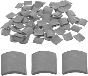 Homoyoyo 70pcs Mini Clay Roof Tiles for Sand Table Landscaping - Decorative Bricks for Model Building