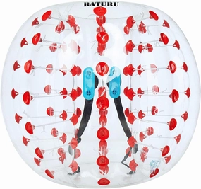 Human Hamster Ball for Adults, Dia 5 FT Zorb Ball for Adults, Super Durable Inflatable Bumper Balls for Adults Teens, Sumo Balls for Adults, Bubble Soccer Ball, Knocker Ball 1 Pack