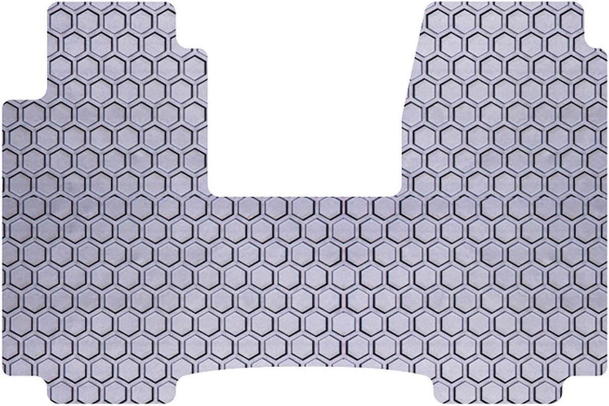 Intro-Tech CV-175-RT-G Hexomat Front Row 1 pc. Custom Fit Auto Floor Mat for Select Chevrolet Pickup Fullsize (Silverado) Models - Rubber-like Compound, Gray