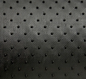 Intro-Tech LX-611-RT-B Hexomat Cargo Area Custom Fit Floor Mat for Select Lexus GX 470 Models w/Holes - Rubber-Like Compound, Large, Black